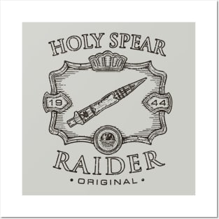 Holy Spear Raider distressed Posters and Art